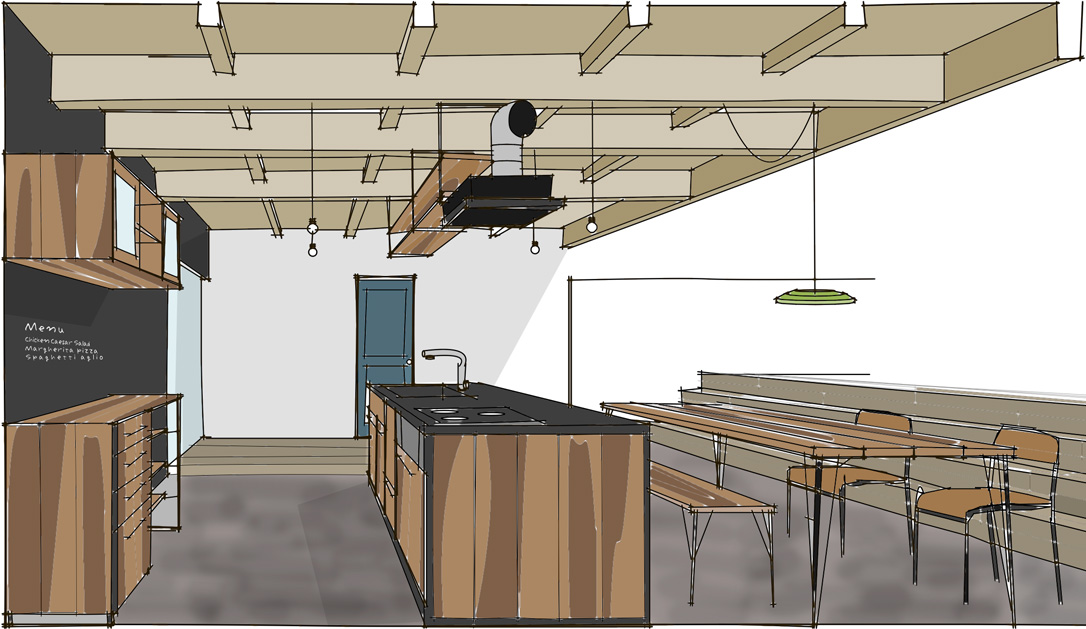 Kitchen OLD – オリジナル建物 by Design Source - デザインソース